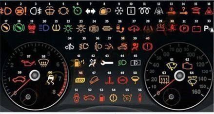 第二类是具有警示功能的指示灯,如燃油存量指示灯,车窗清洗液位指示