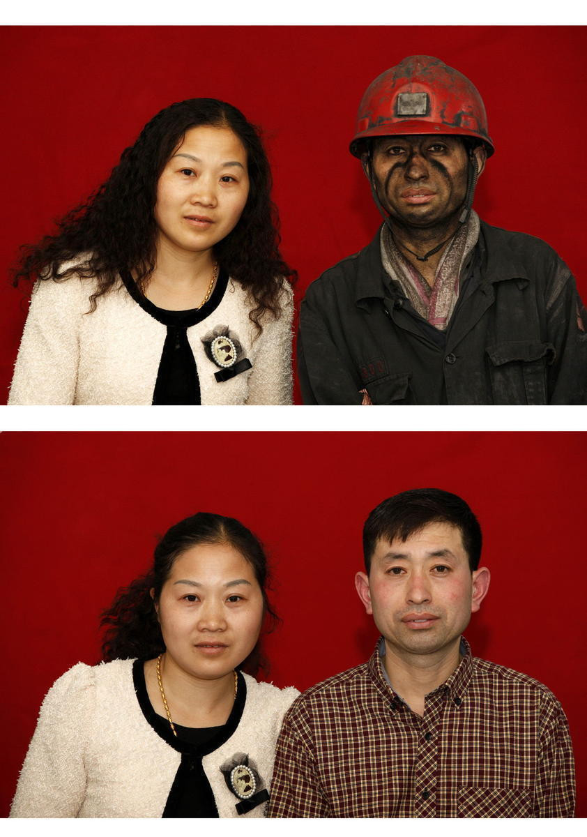 显示,之前之后,煤矿工人判若两人,很多人由"黑脸包公"变成了"小白脸"